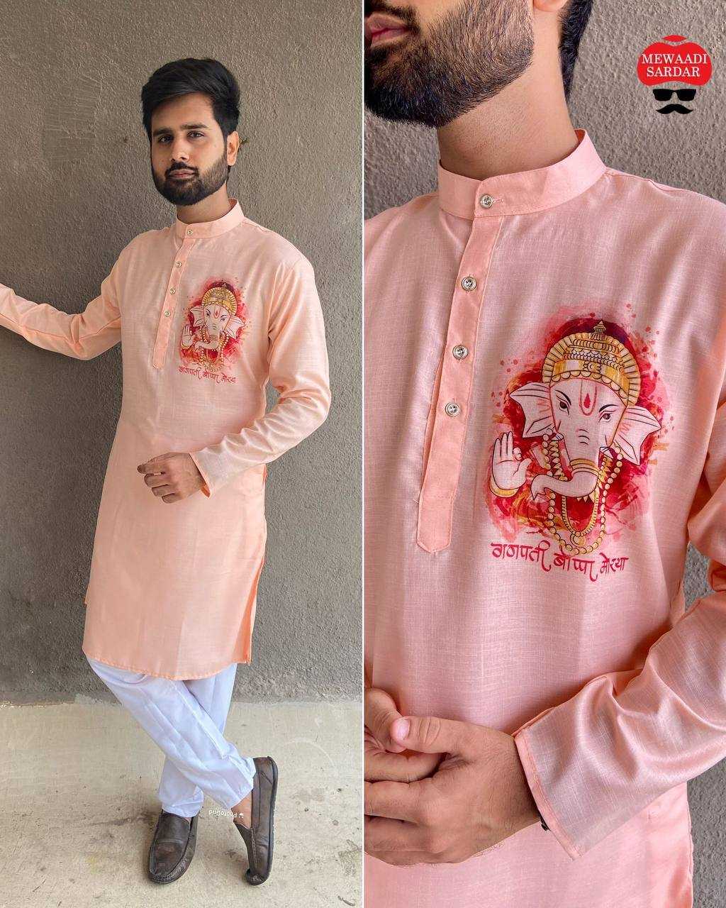 YNF COTTON INL 01 MENS WEAR WHOLESALE MENS KURTAS MANUFACTURER   